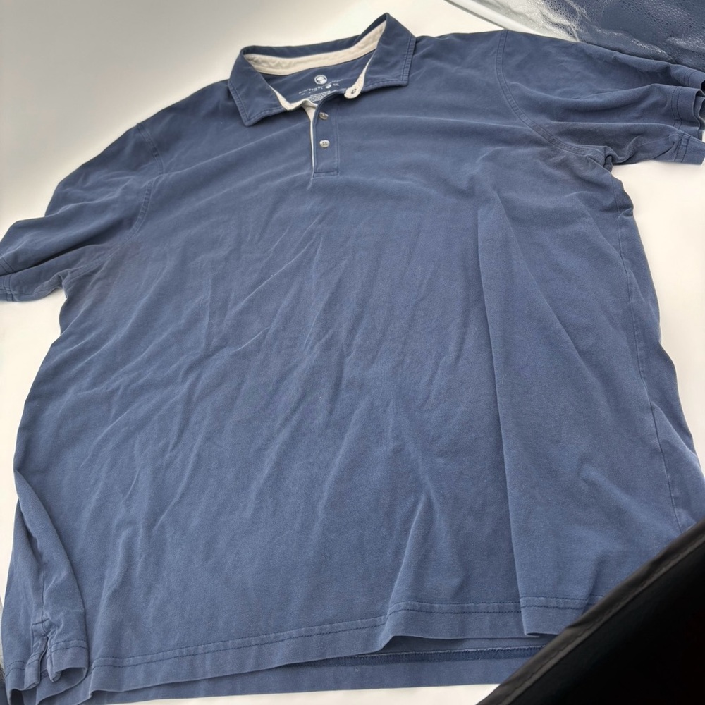 Southern proper men’s blue polo shirt sz XL